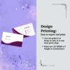 Business Card - Purple customizable, professional layout suitable for personal branding, freelancers, and corporate identity design.