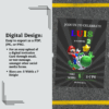 Editable Mario Birthday Invitation Card with colorful design and classic game elements.