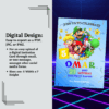 Editable Mario Birthday Invitation featuring Mario and Yoshi, with colorful video game-themed design, perfect for kids' party celebrations.