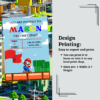 Colorful Mario Invitation Card Template featuring Mario and party elements, customizable in Canva for kids' parties.
